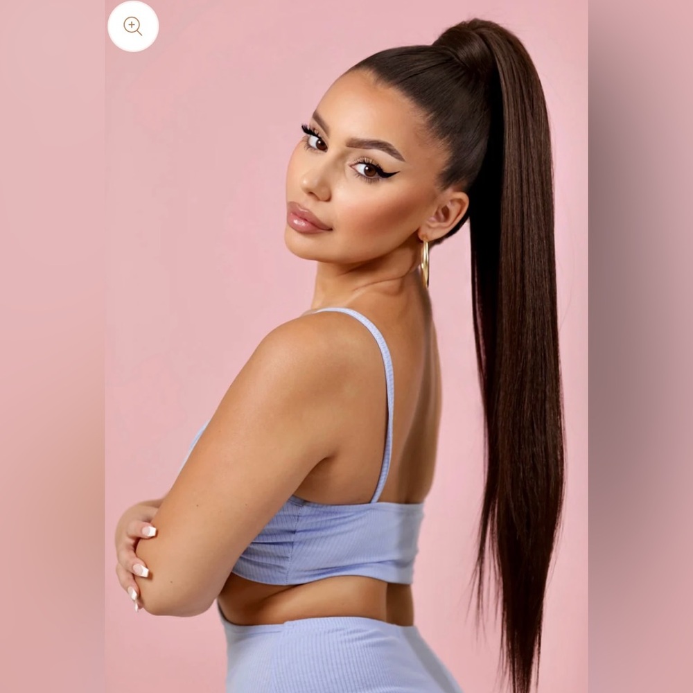 Miona Beauty “Flamingo” Copper Ponytail Hair Extensions